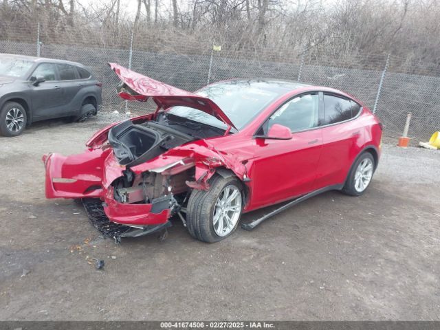 7SAYGDEE1NF442159 Tesla Model Y Long Range Dual Motor All-wheel Drive
