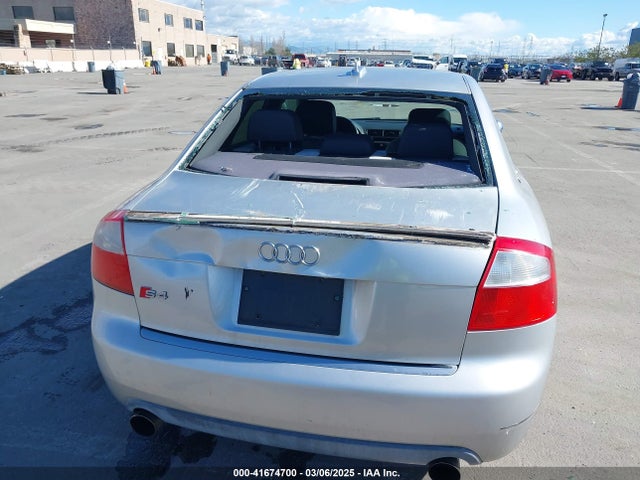 2005 AUDI S4 WAUPL68E35A039107 Photo 5