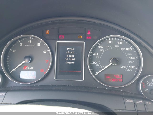 2005 AUDI S4 WAUPL68E35A039107 Photo 6