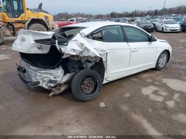 5NPD74LFXLH542802 Hyundai ELANTRA SE