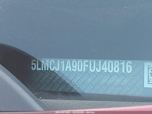 5LMCJ1A90FUJ40816 Lincoln MKC