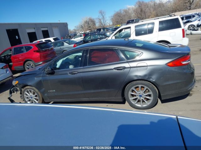 3FA6P0LU2HR216731 Ford Fusion Hybrid Se