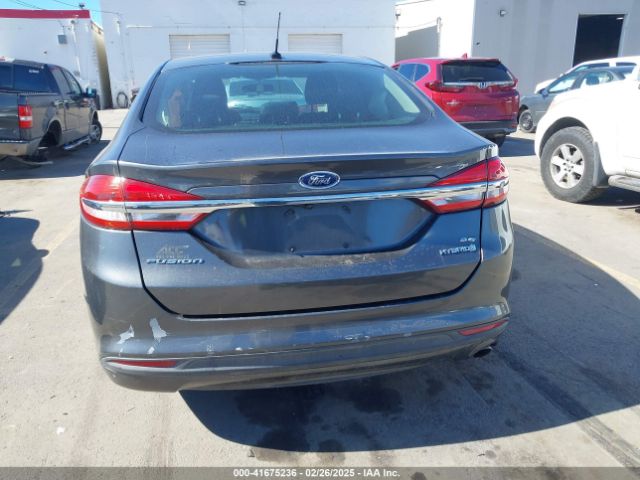 3FA6P0LU2HR216731 Ford Fusion Hybrid Se