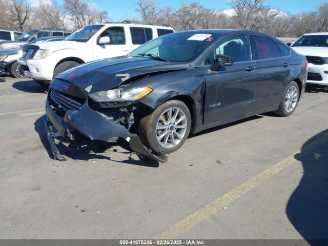 3FA6P0LU2HR216731 Ford Fusion Hybrid Se