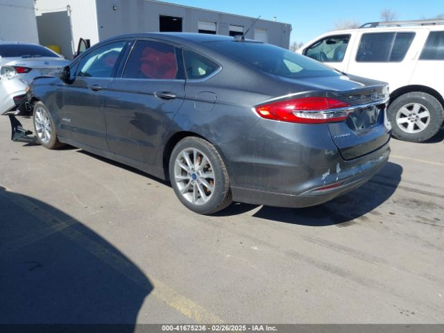 3FA6P0LU2HR216731 Ford Fusion Hybrid Se
