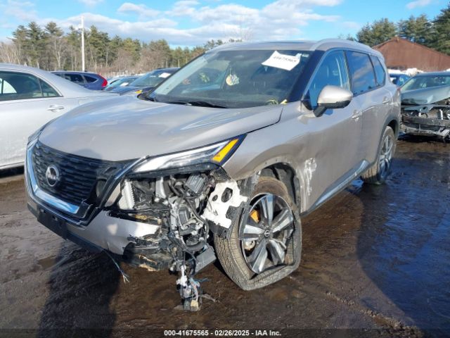 JN8BT3DD6NW275718 Nissan Rogue Platinum Intelligent Awd