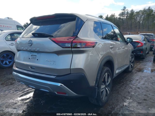 JN8BT3DD6NW275718 Nissan Rogue Platinum Intelligent Awd
