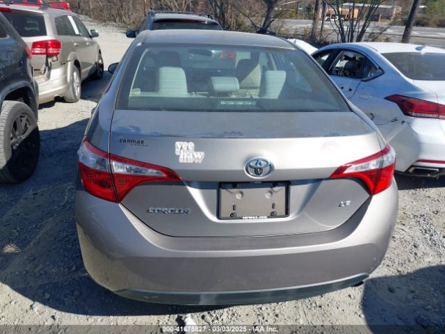 2T1BURHE9GC689585 Toyota COROLLA LE