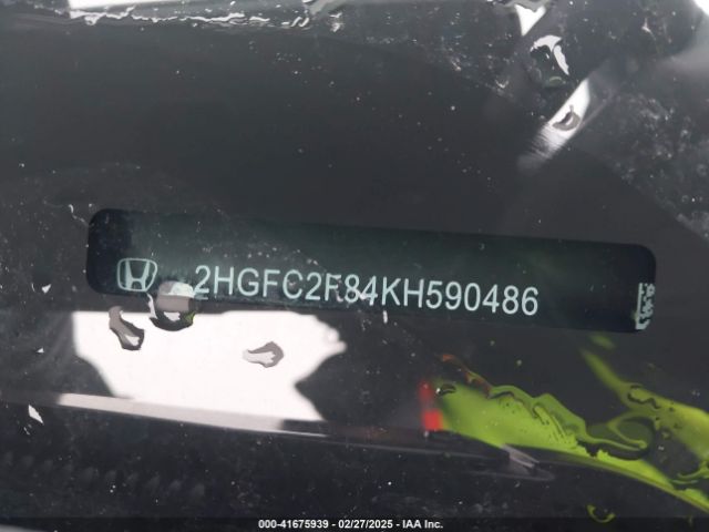 2HGFC2F84KH590486 Honda Civic Sport
