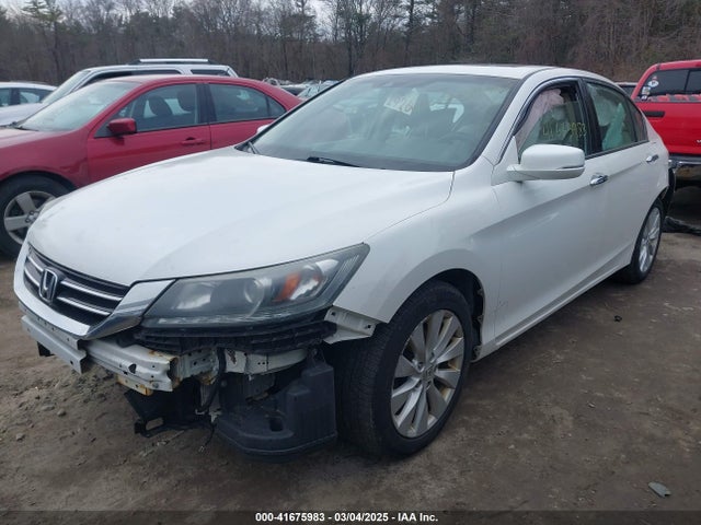 Honda Accord Ex-l V-6 2014 1HGCR3F89EA003418 Image 2
