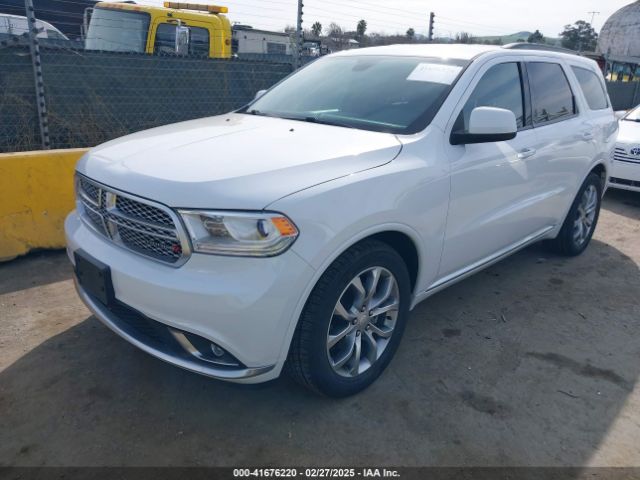 1C4RDHAG1JC384960 Dodge Durango Sxt Rwd