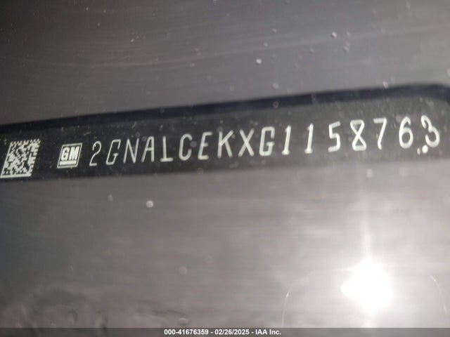 2GNALCEKXG1158763 Chevrolet EQUINOX LT