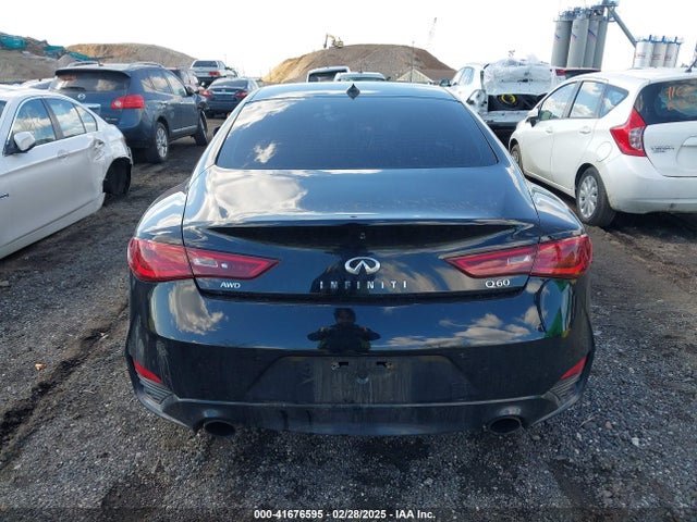 Продажа на аукционе авто 2018 Infiniti Q60 3.0t Luxe, vin: JN1EV7EL5JM391310, номер лота: 41676595