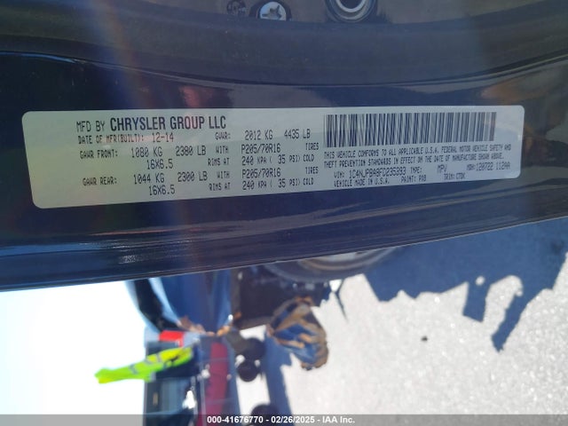 1C4NJPBA8FD235393 Jeep Patriot Sport