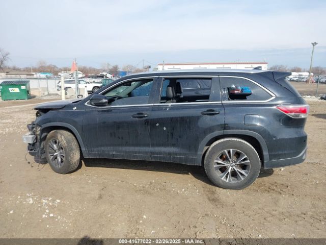 5TDKKRFH9GS164410 Toyota Highlander Xle V6