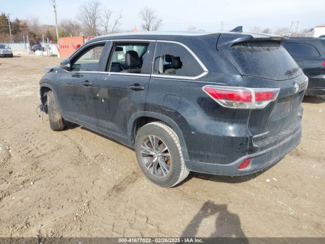 5TDKKRFH9GS164410 Toyota Highlander Xle V6