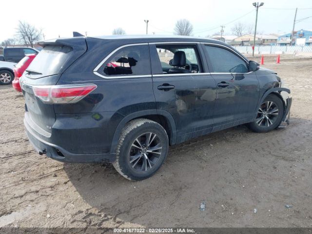 5TDKKRFH9GS164410 Toyota Highlander Xle V6