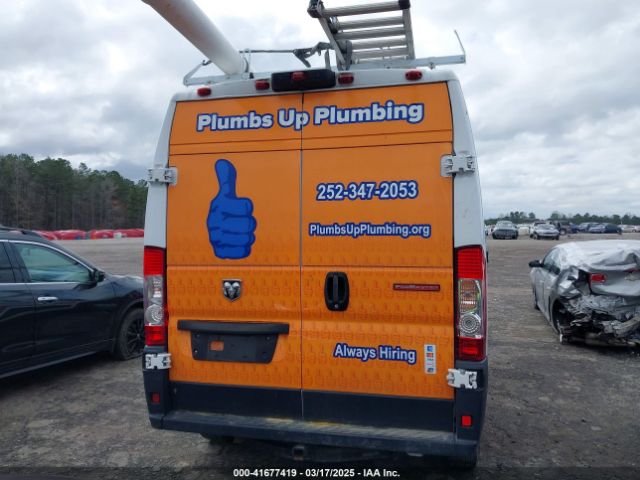 3C6TRVBG3KE532824 RAM Promaster 1500 High Roof 136 Wb