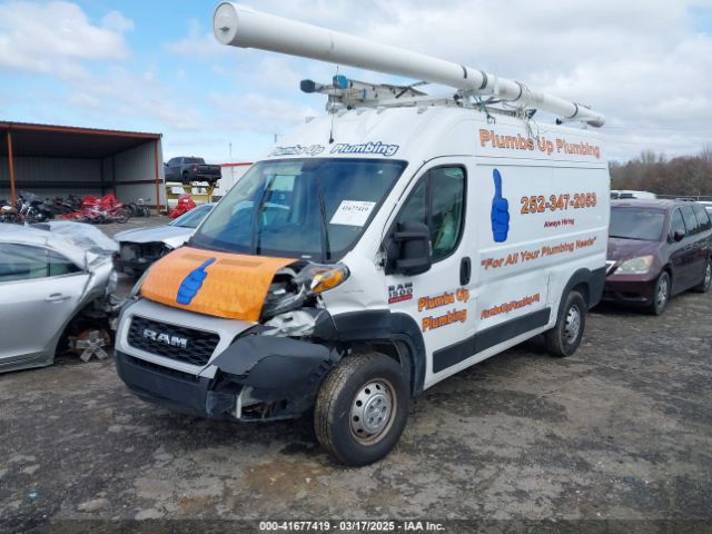 3C6TRVBG3KE532824 RAM Promaster 1500 High Roof 136 Wb