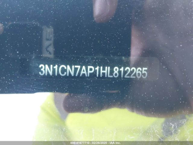 3N1CN7AP1HL812265 Nissan Versa 1.6 Sv