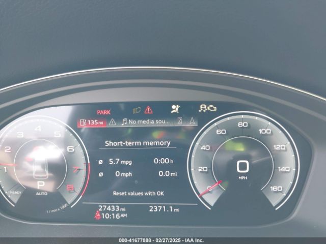 WA15AAFYXP2086576 Audi Q5 Sportback Premium Plus 45 Tfsi S Line Quattro S Tronic