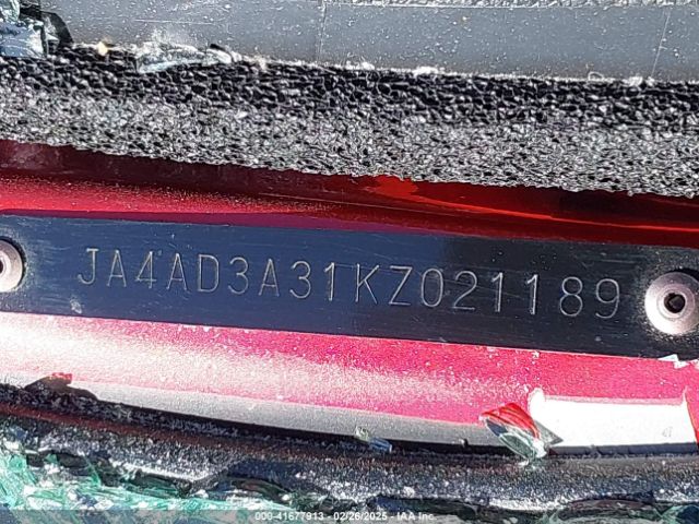 2019 MITSUBISHI OUTLANDER JA4AD3A31KZ021189 Photo 8