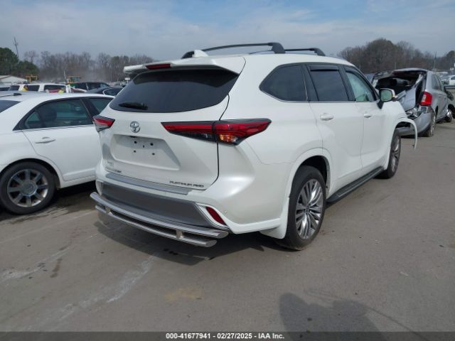 5TDFZRBH9MS108434 Toyota Highlander Platinum