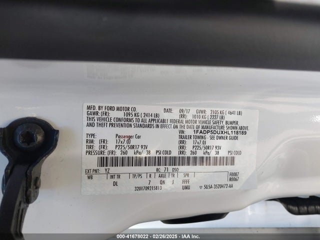 1FADP5DUXHL118189 Ford C-max Hybrid Titanium