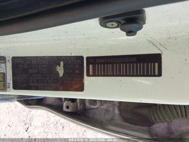 KIA FORTE LX 2016 KNAFK4A63G5618048 Image 9