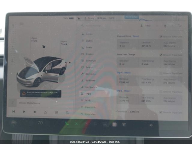 2025 TESLA MODEL 3 5YJ3E1EB3SF899746 Photo 6