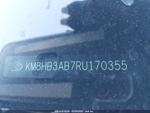 Aukcja sprzedaży 2024 Hyundai Kona Sel, vin: KM8HB3AB7RU170355, numer aukcji: 41678229