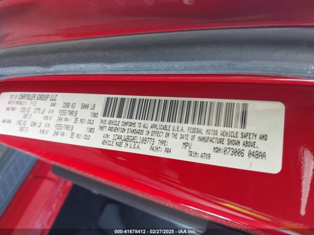 1C4AJWBG0EL109773 Jeep Wrangler Sahara