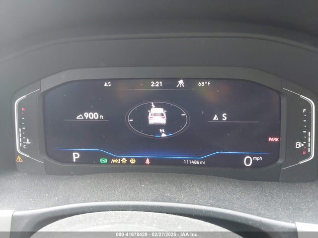 1V2TE2CA7MC207972 Volkswagen Atlas Cross Sport 3.6l V6 Sel Premium