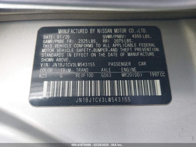 JN1BJ1CV3LW543155 Nissan Rogue Sport S Fwd Xtronic Cvt