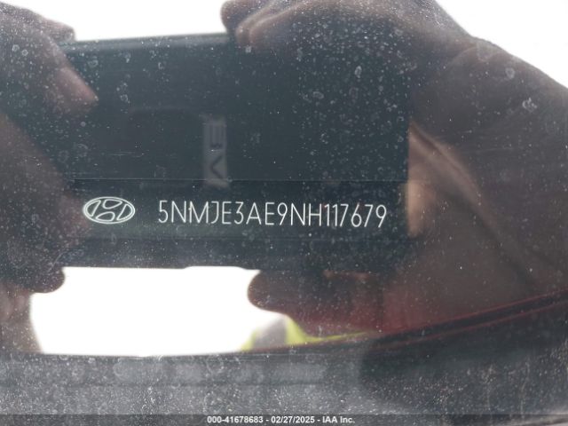5NMJE3AE9NH117679 Hyundai Tucson Limited