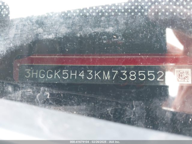 2019 HONDA FIT 3HGGK5H43KM738552 Photo 8