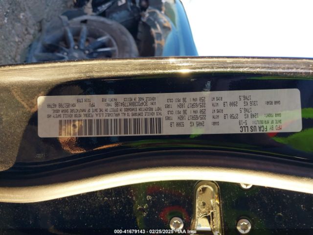 3C4PDCBB0KT784186 Dodge JOURNEY SE