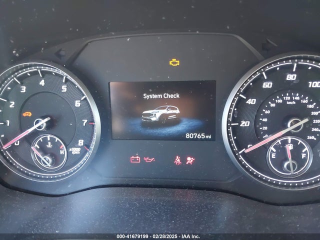 5NMS24AJ6MH350692 Hyundai Santa Fe Sel