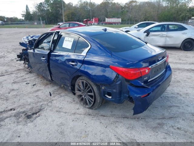 JN1FV7AR9GM451838 Infiniti Q50 3.0t Red Sport 400