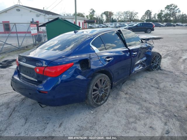 JN1FV7AR9GM451838 Infiniti Q50 3.0t Red Sport 400