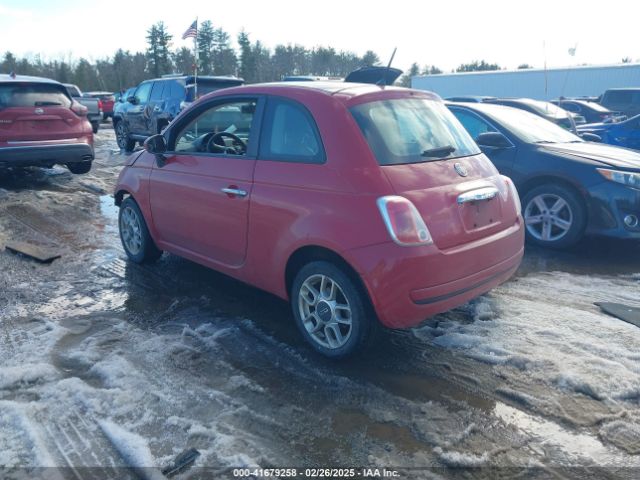 2012 FIAT 500 3C3CFFAR4CT125168 Photo 2