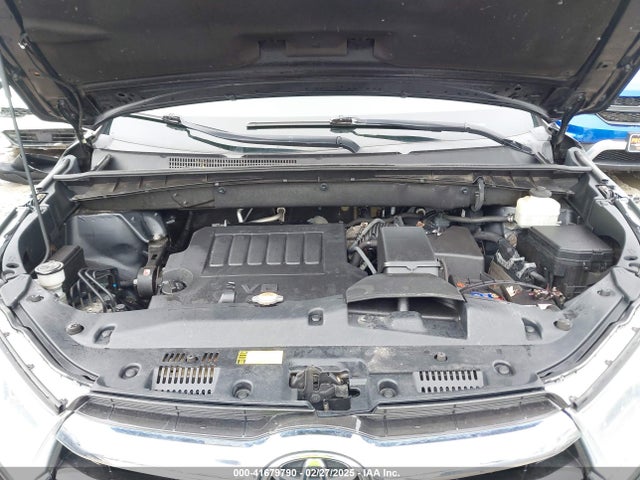 Toyota Highlander Xle V6 2016 5TDJKRFH5GS235579 Image 10