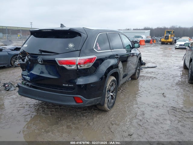 Toyota Highlander Xle V6 2016 5TDJKRFH5GS235579 Image 4