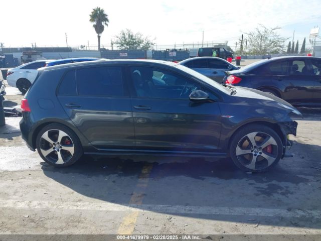 3VW547AU9GM001494 Volkswagen Golf Gti Autobahn W/performance Package 4-door