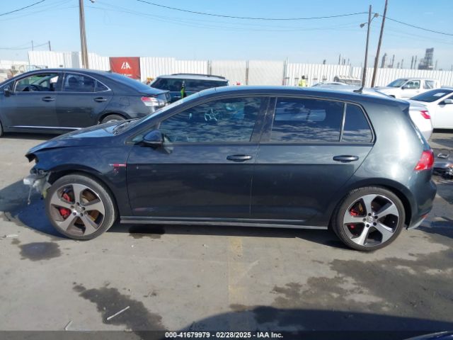 3VW547AU9GM001494 Volkswagen Golf Gti Autobahn W/performance Package 4-door
