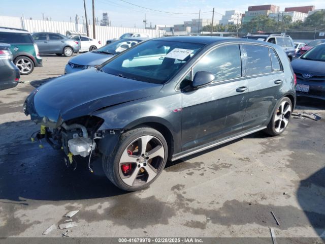 3VW547AU9GM001494 Volkswagen Golf Gti Autobahn W/performance Package 4-door