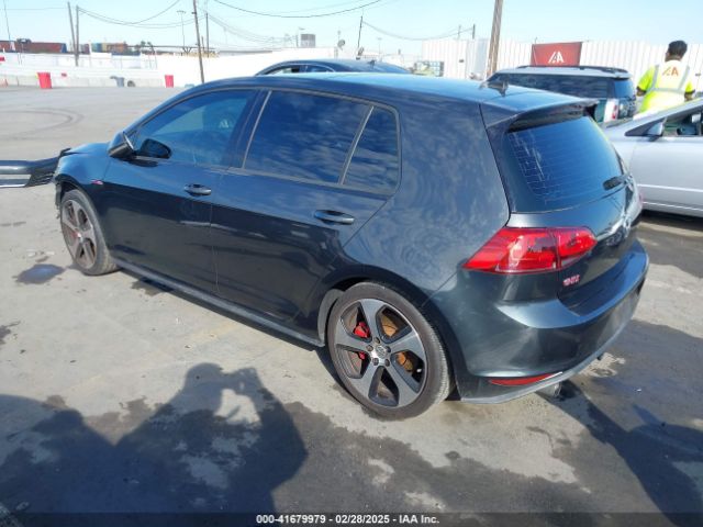 3VW547AU9GM001494 Volkswagen Golf Gti Autobahn W/performance Package 4-door