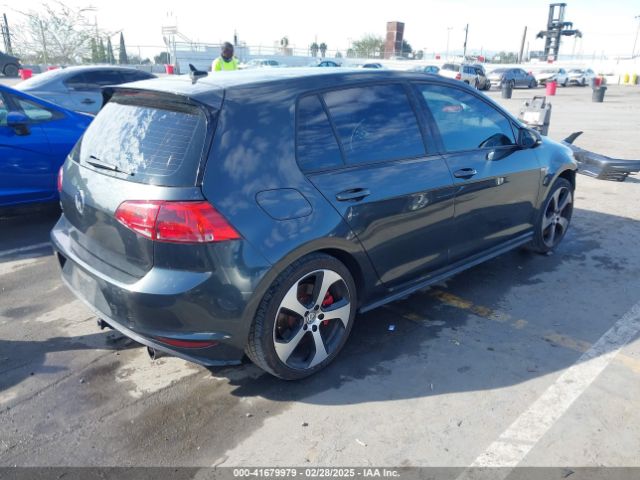 3VW547AU9GM001494 Volkswagen Golf Gti Autobahn W/performance Package 4-door