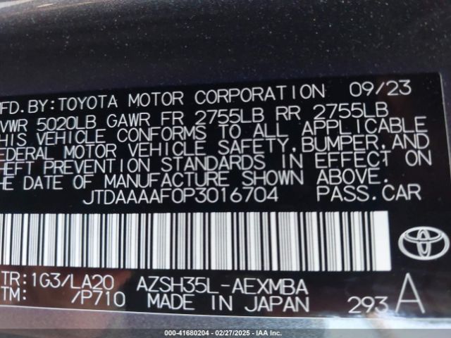JTDAAAAF0P3016704 Toyota Crown Limited