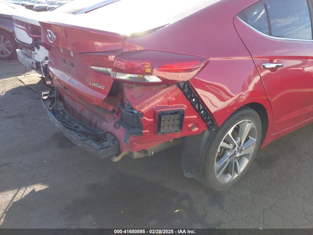 Hyundai Elantra Limited 2017 5NPD84LF6HH077942 Image 6